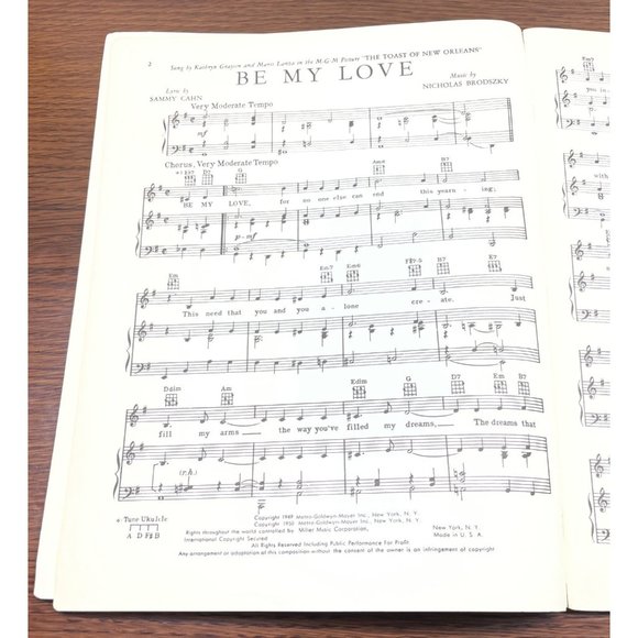 30 Years 30 Hits No. 2 Vintage Piano Sheet Music Songbook 1953 - Picture 3 of 6